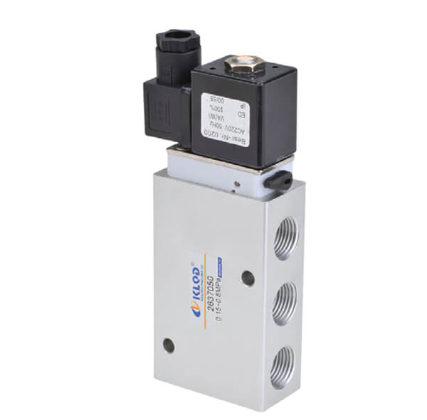 263 Series 5/2 Way Solenoid Valves With New Construction