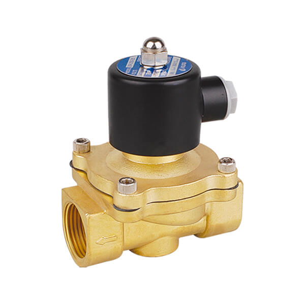 2W 2/2 Way Solenoid Valve Round Coil