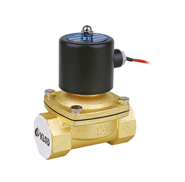 2W 2/2 Way Solenoid Valve Round Coil