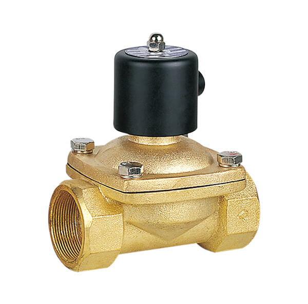 2W 2/2 Way Solenoid Valve Round Coil