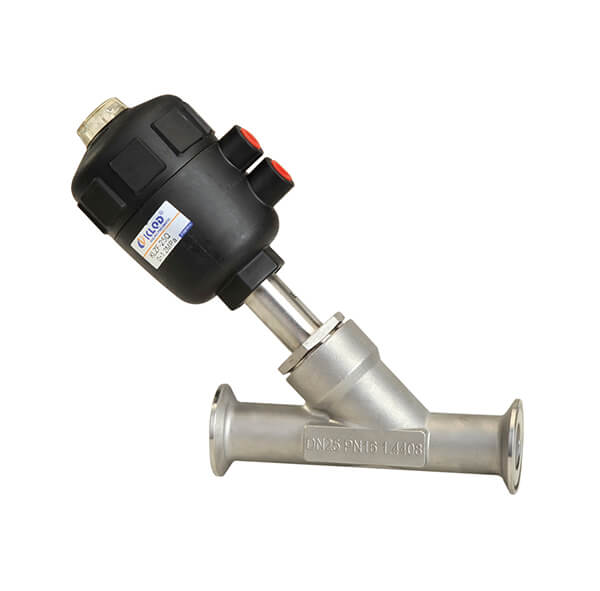 Tri-clamp Connection Angle Seat Valve 