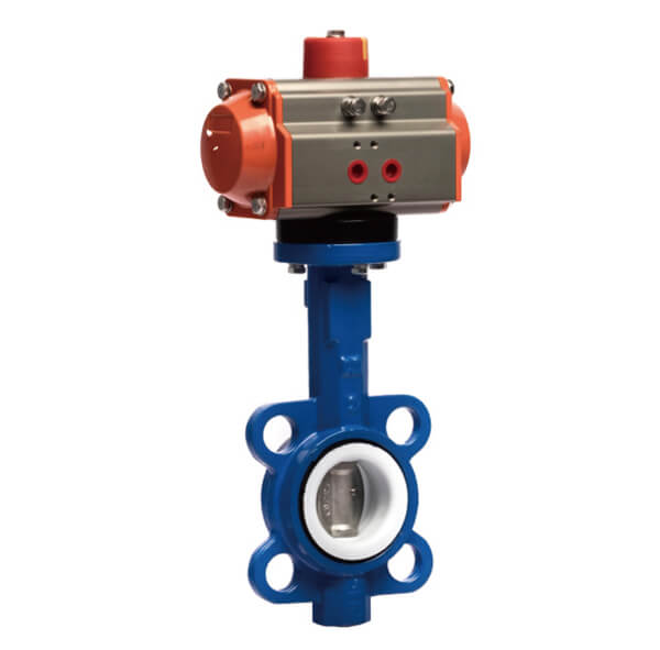 Pneumatic Wafer Butterfly Valve