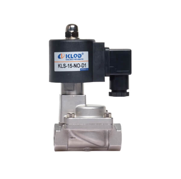 KLS 2/2 Way Stainless Steel Pilot Piston Type Solenoid Valve