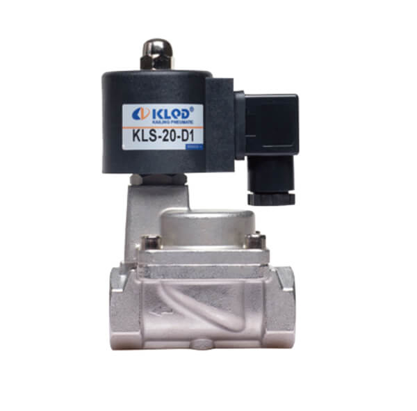 KLS 2/2 Way Stainless Steel Pilot Piston Type Solenoid Valve