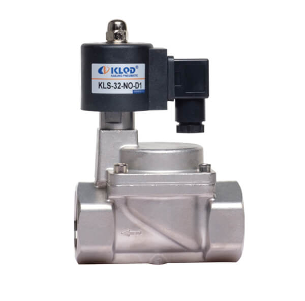 KLS 2/2 Way Stainless Steel Pilot Piston Type Solenoid Valve