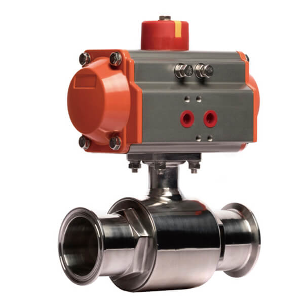 Pneumatic Sanitary Ball Valve