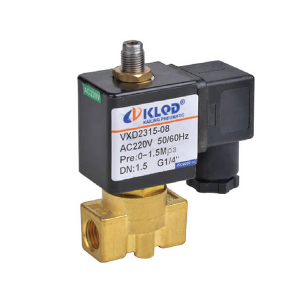 VXD23 2/3 Way Air Compressor Solenoid Valve