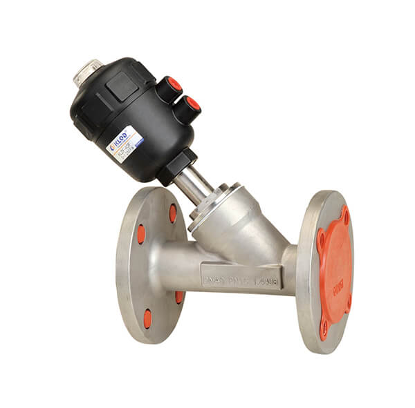 Flange Connection Angle Seat Valve 